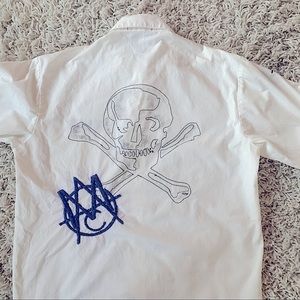 Vintage Mafia Couture skull and crossbones